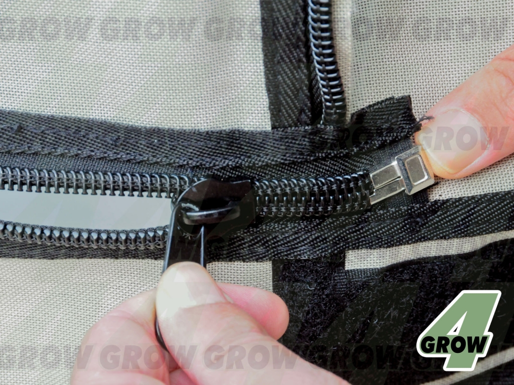 Growbox 4GROW GW100 ZIP-Verschluss
